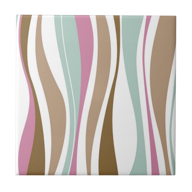 Azulejo De Cerâmica Listras retros (Frente)