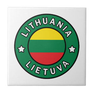 Azulejo De Cerâmica Lituânia Lietuva