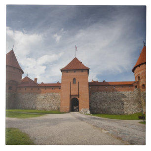 Azulejo De Cerâmica Lituânia, Trakai, Parque Nacional Histórico de Tra