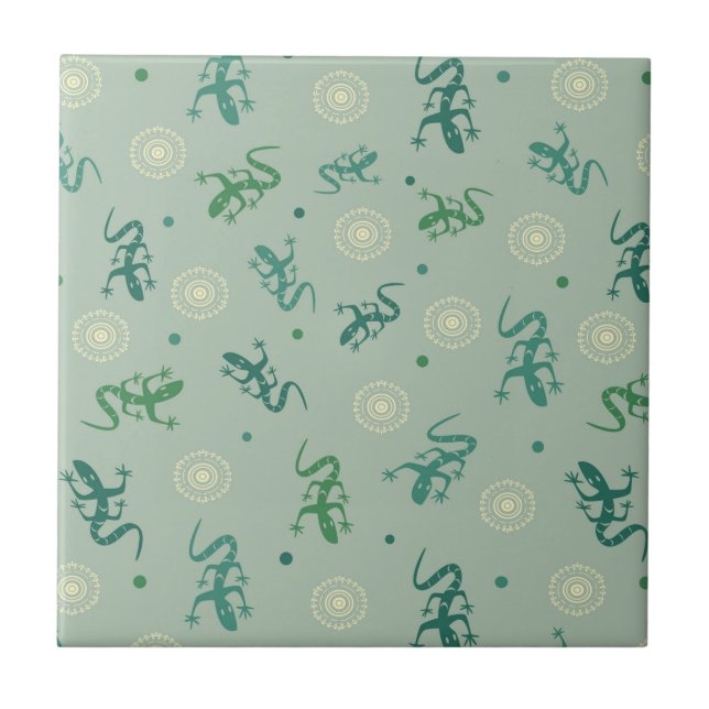 Azulejo De Cerâmica Lizard (Frente)