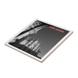 Azulejo De Cerâmica LMD006 MILAN CATHEDRAL, Milão, Itália