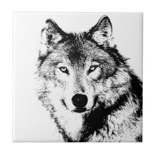 Azulejo De Cerâmica Lobo