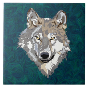 Azulejo De Cerâmica lobo