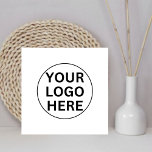 Azulejo De Cerâmica Logotipo comercial personalizado - Branco profissi<br><div class="desc">Transforme a sua marca com o nosso Azulejo de cerâmica branca com marca de logotipo de empresa personalizado. Perfeito para adicionar um toque profissional ao seu escritório ou espaço no varejo, este azulejo cerâmico de alta qualidade apresenta um acabamento branco nítido e pode ser personalizado com o logotipo da sua...</div>