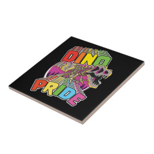 Azulejo De Cerâmica logotipo Dino Pride