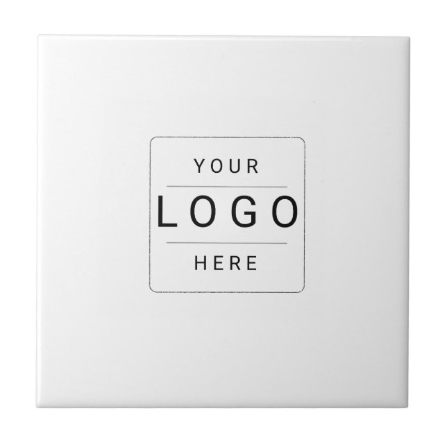 Azulejo De Cerâmica Logotipo Personalizado (Frente)