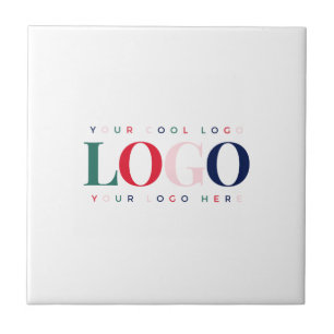 Azulejo De Cerâmica Logotipo Retângulo da Empresa Personalizada Colori