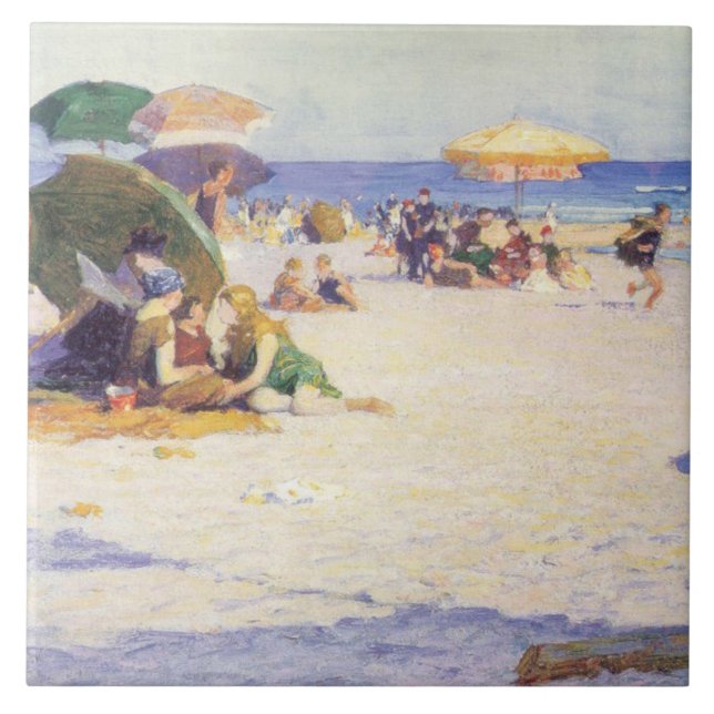 Azulejo De Cerâmica Long Beach (Nova Iorque) (Frente)