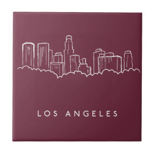Azulejo De Cerâmica Los Angeles Califórnia