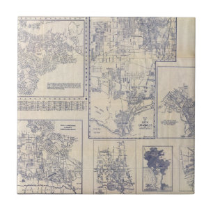 Azulejo De Cerâmica Los Angeles, Califórnia