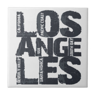 Azulejo De Cerâmica Los Angeles California