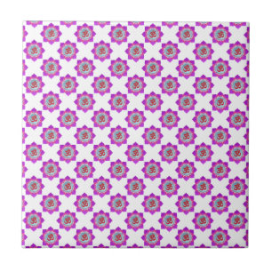 Azulejo De Cerâmica Lótus rosa