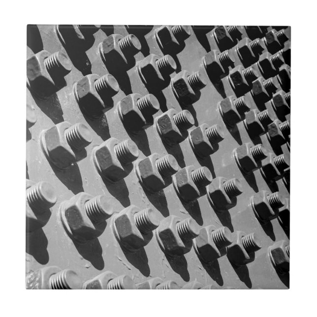 Azulejo De Cerâmica Loucos da ponte - e - parafusos (Frente)