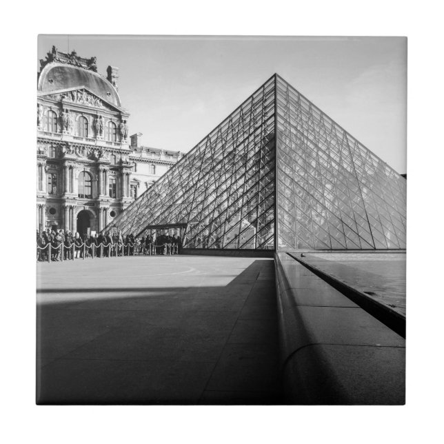 Azulejo De Cerâmica Louvre (Frente)