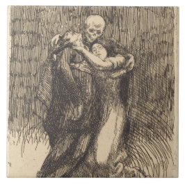 Azulejo De Cerâmica Love Consecated (por Paul-Albert Besnard)