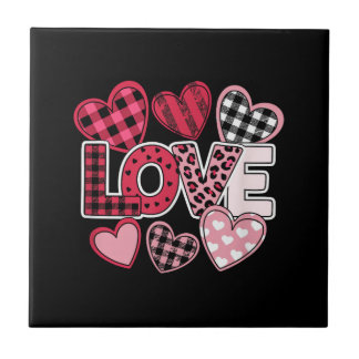Azulejo De Cerâmica Love Heart Valentine Friends Friendship Love Quote