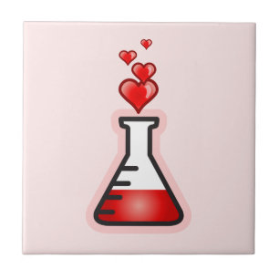 Azulejo De Cerâmica Love Potion Chemistry, Science of Health