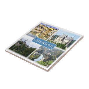 Azulejo De Cerâmica LU003 LUXEMBURGO, Europa,