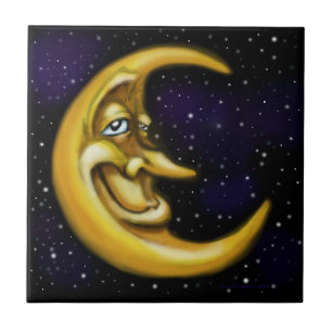 Azulejo De Cerâmica Lua