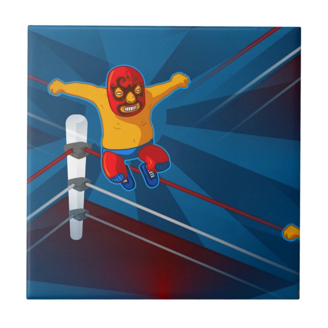 Azulejo De Cerâmica luchador (Frente)