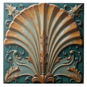 Azulejo De Cerâmica Lumina Shell