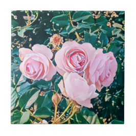 Azulejo De Cerâmica luxe romantic flowers botanical wallpaper