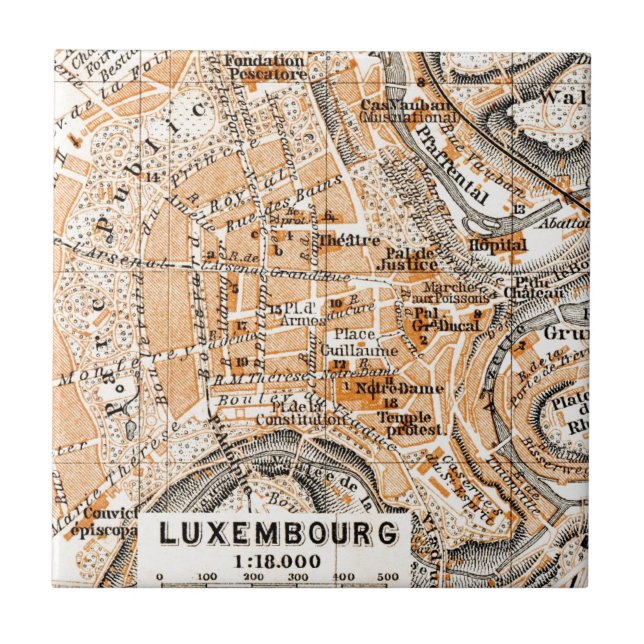 Azulejo De Cerâmica Luxembourg (Frente)