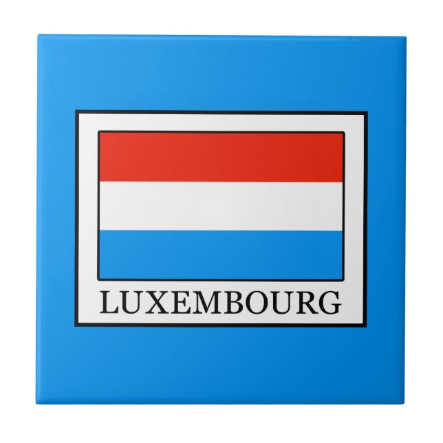Azulejo De Cerâmica Luxemburgo (Frente)