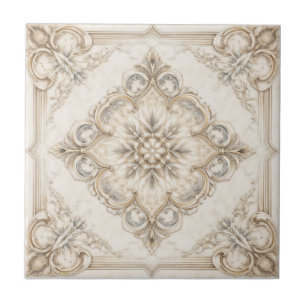 Azulejo De Cerâmica Luxo Atemporal Arquitetura Clássica