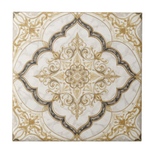 Azulejo De Cerâmica Luxo Atemporal Arquitetura Seamless