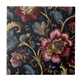 Azulejo De Cerâmica Luxury Vinatge Royal Saffron 