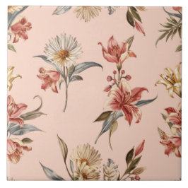 Azulejo De Cerâmica Luxury Vintage Indira Floral