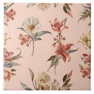 Azulejo De Cerâmica Luxury Vintage Indira Floral