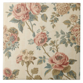 Azulejo De Cerâmica Luxury Vintage Indira Floral