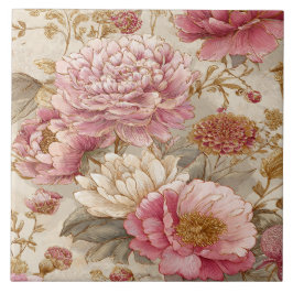 Azulejo De Cerâmica Luxury Vintage Indira Floral