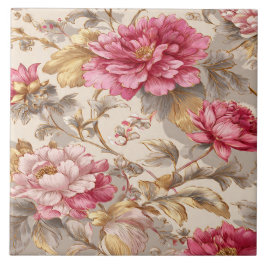 Azulejo De Cerâmica Luxury Vintage Indira Floral