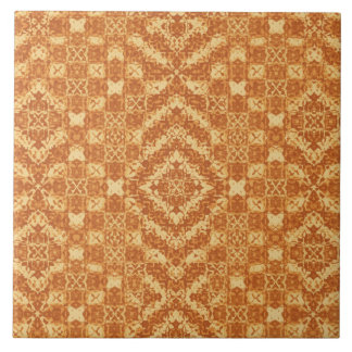 Azulejo De Cerâmica Luxury Vintage Islamic Geometric Sand Terracotta