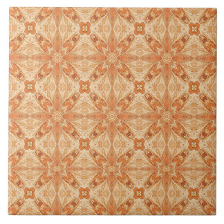 Azulejo De Cerâmica Luxury Vintage Islamic Geometric Sand Terracotta