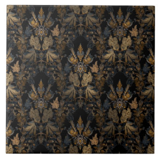 Azulejo De Cerâmica Luxury Vintage Royal Saffron