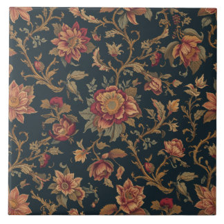 Azulejo De Cerâmica Luxury Vintage Royal Saffron