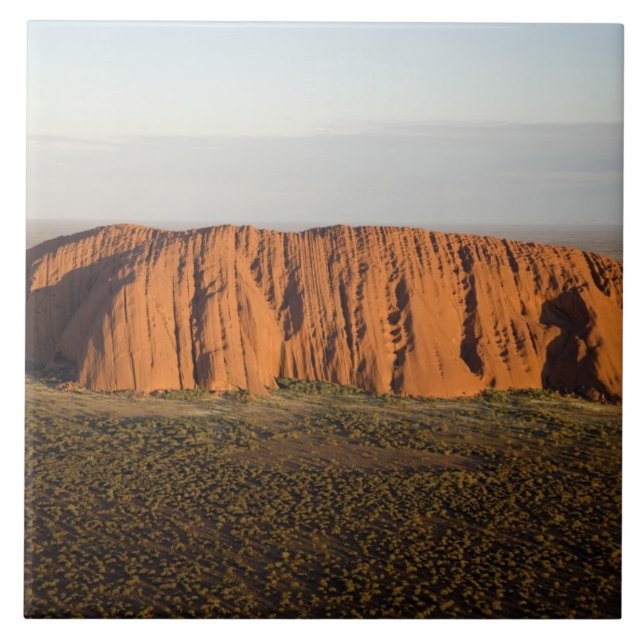 Azulejo De Cerâmica Luz do final da tarde em Uluru / Ayers Rock, (Frente)