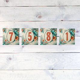 Azulejo De Cerâmica Luz tropical personalizável