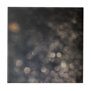 Azulejo De Cerâmica Luzes da Gliteria do Bokeh