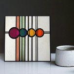 Azulejo De Cerâmica Mackintosh Art Deco Abstrato Floral Wall Decor<br><div class="desc">Esse azulejo cerâmico apresenta formas geométricas ousadas e padrões florais complexos que lembram o estilo icônico de Mackintosh. Ele era um proeminente arquiteto escocês, designer e artista do movimento Art Nouveau. Linhas limpas, formas geométricas e um forte sentido de simetria caracterizam seu trabalho. Estes elementos estão lindamente representados na nossa...</div>