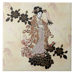 Azulejo De Cerâmica Madame Butterfly