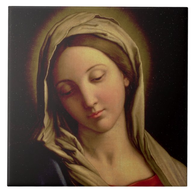 Azulejo De Cerâmica Madonna (Frente)