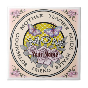 Azulejo De Cerâmica Mãe Amiga