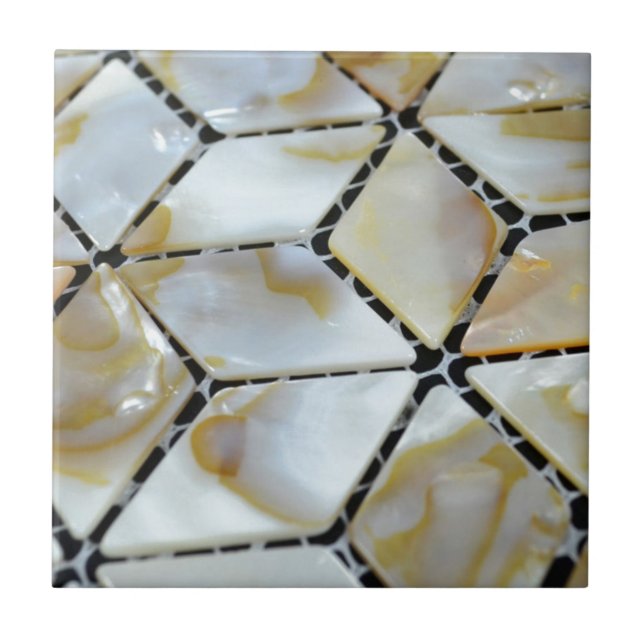 Azulejo De Cerâmica Mãe de Pérola 2 (Frente)