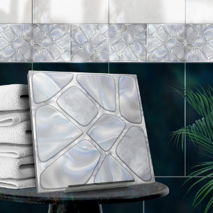 Azulejo De Cerâmica Mãe de pérola - Colagem de células N12