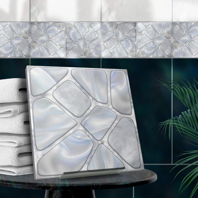 Azulejo De Cerâmica Mãe de pérola - Colagem de células N12 (Criador carregado)